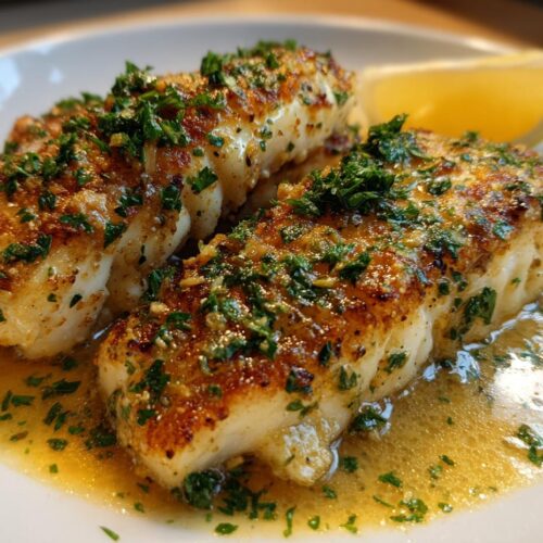 Filets de merlan meunière