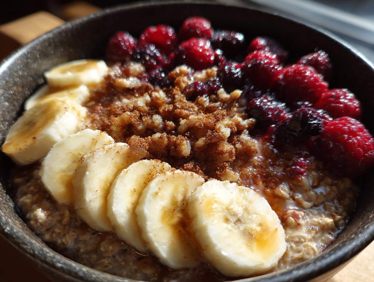 Flocons d'avoine overnight 5 façons