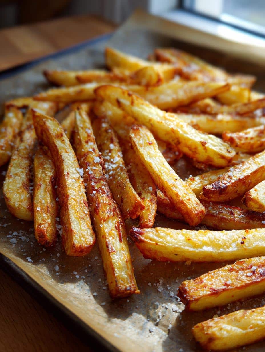 Frites maison au four croustillantes - detail 1