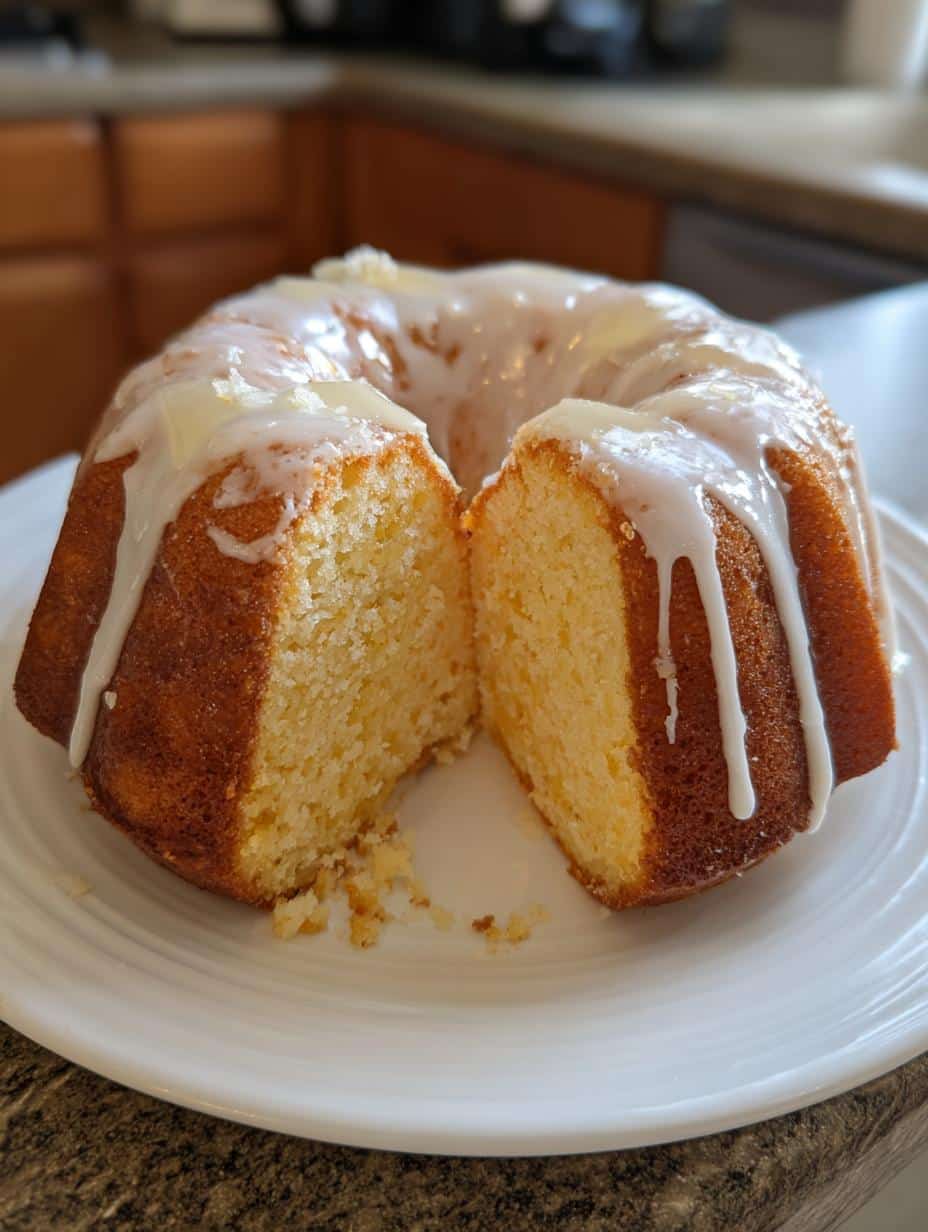 Gâteau Bundt vanille - detail 1