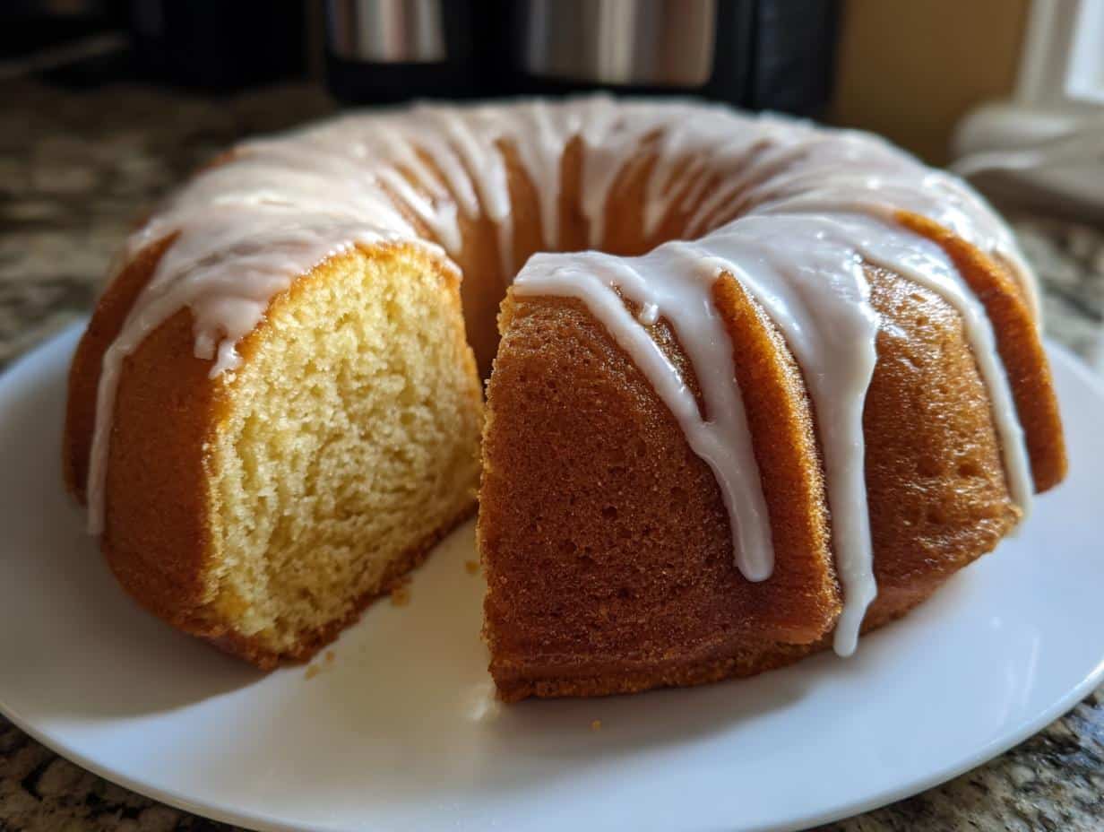 Gâteau Bundt vanille