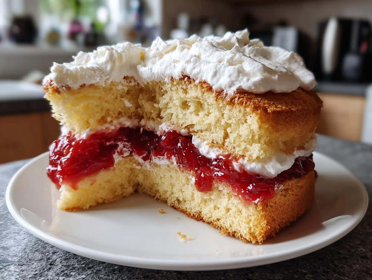 Gâteau Victoria sponge