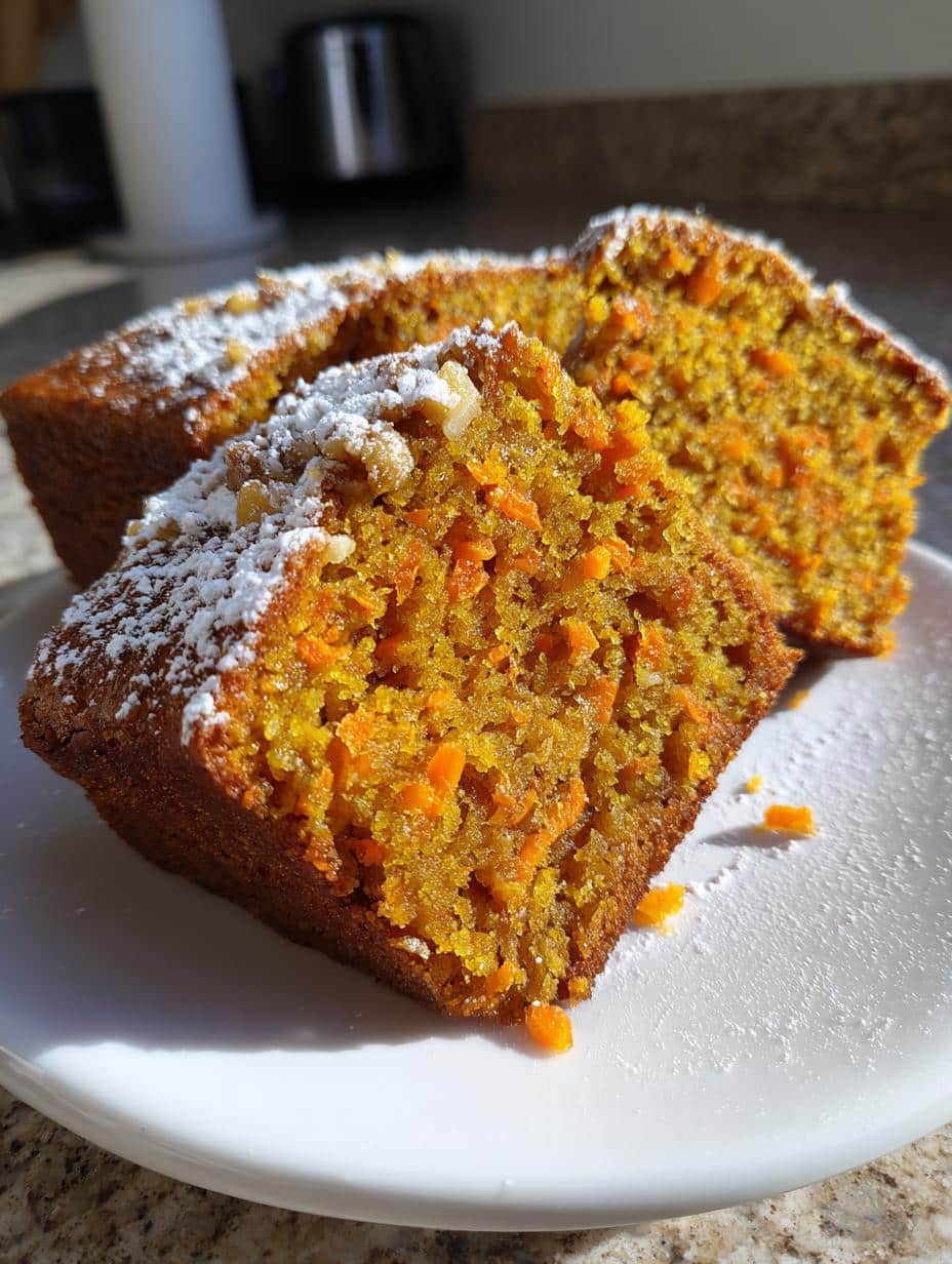 Gâteau aux carottes et noix - detail 1