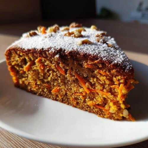 Gâteau aux carottes et noix