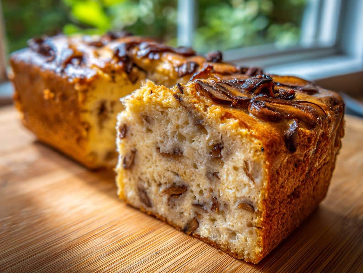 Gâteau champignon forestier