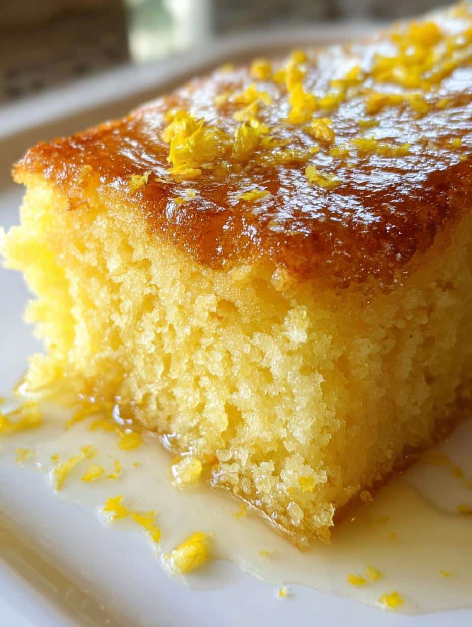 Gâteau fondant au citron - detail 1