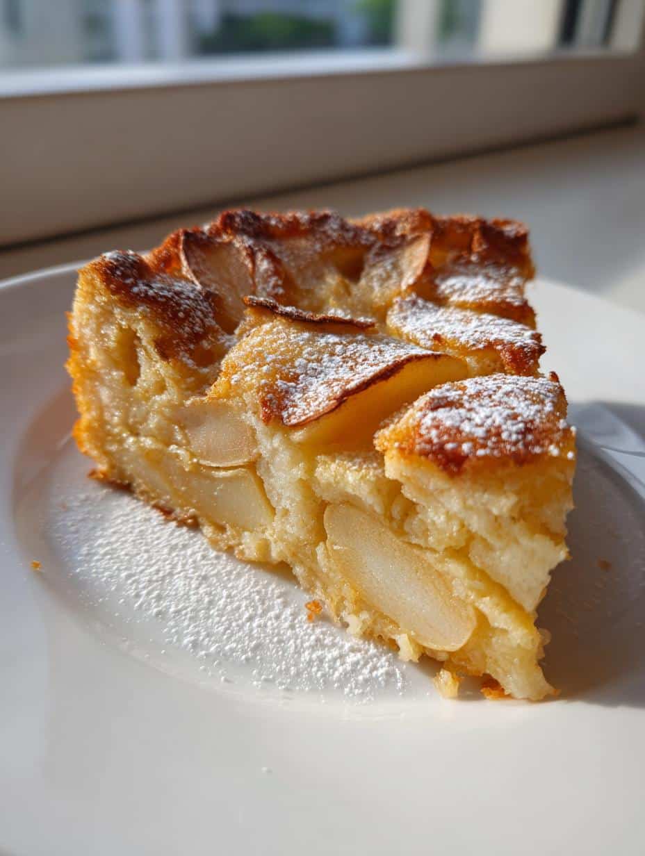 Gâteau invisible aux pommes - detail 1