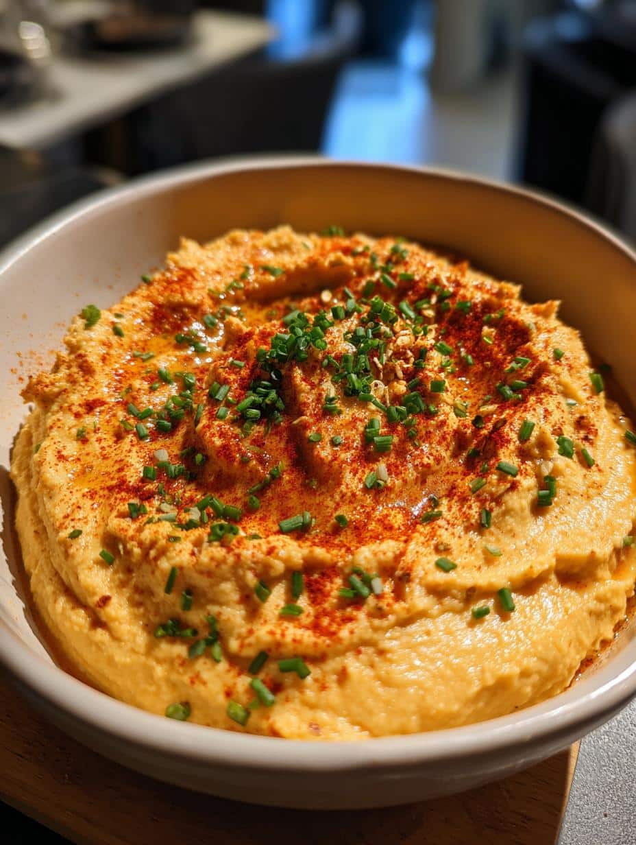 Houmous au miso - detail 1