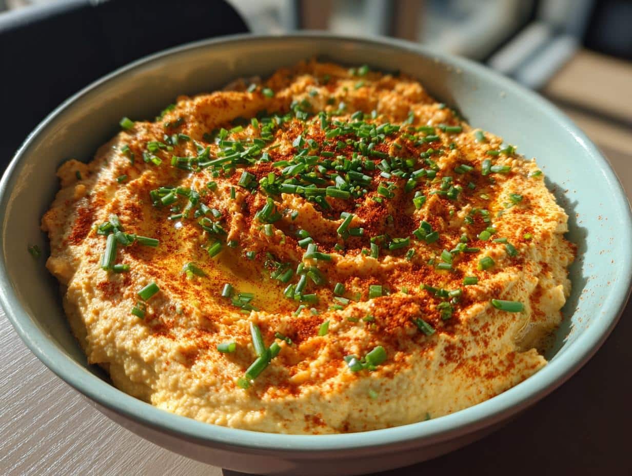 Houmous au miso