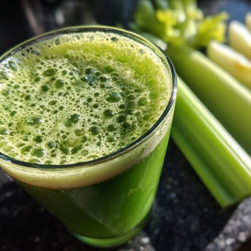 Jus détox céleri-pomme-citron