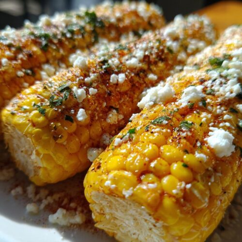 Maïs mexicain grillé (elote)