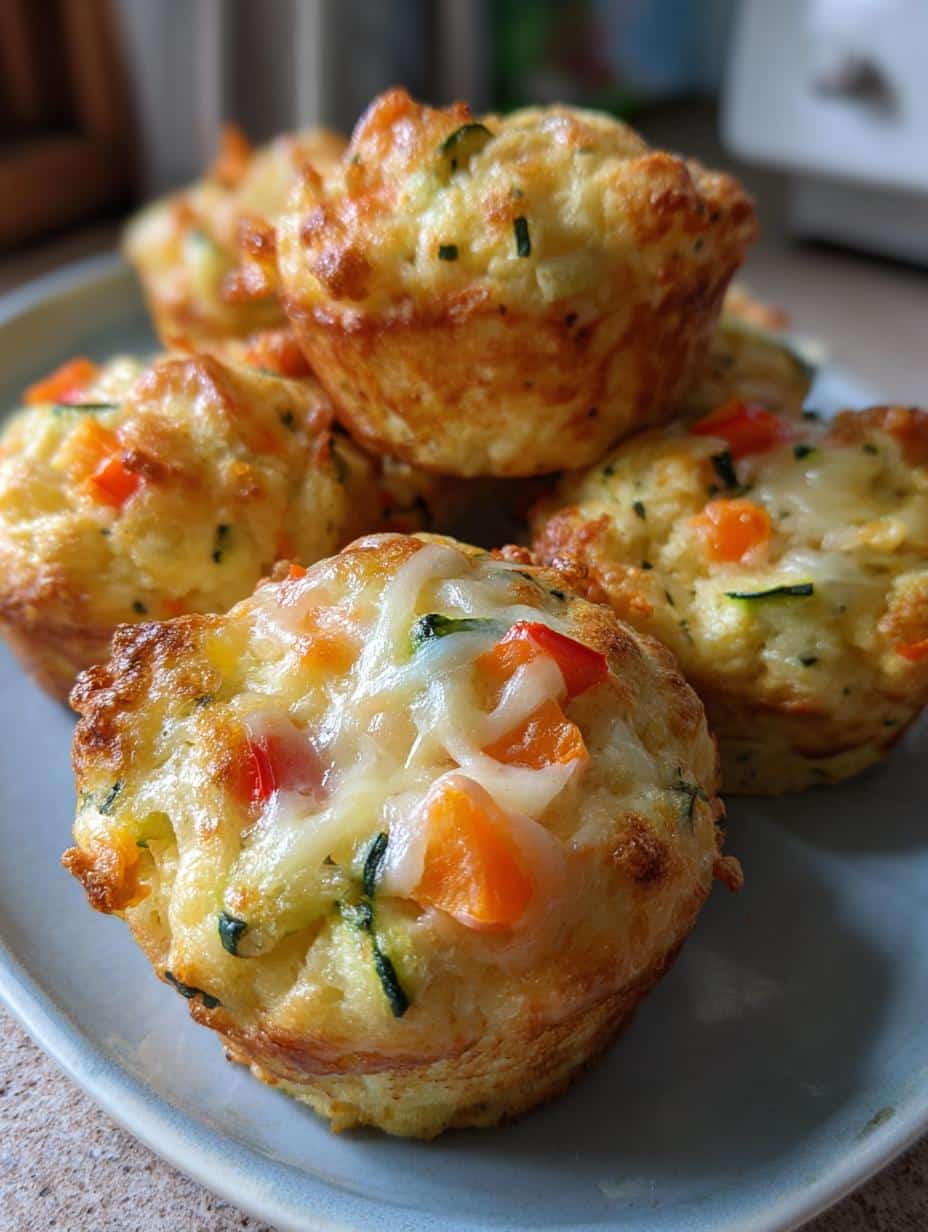 Muffins salés légumes-fromage - detail 1