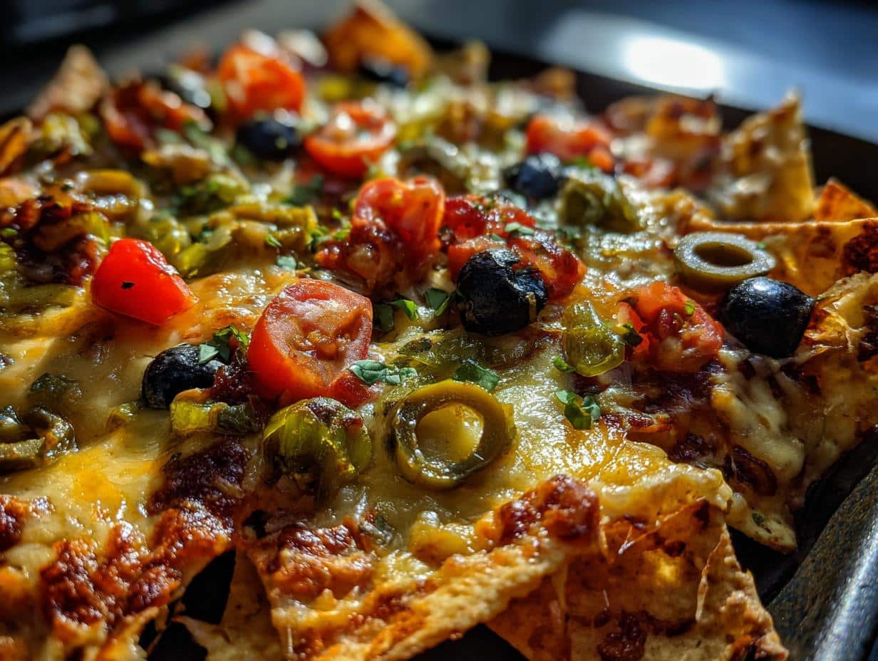 Nachos gratinés