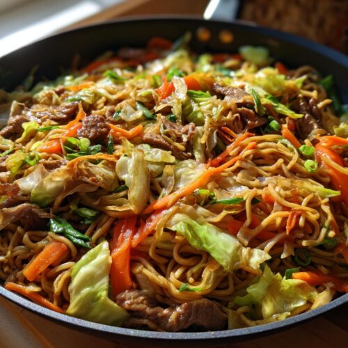 Nouilles sautées yakisoba
