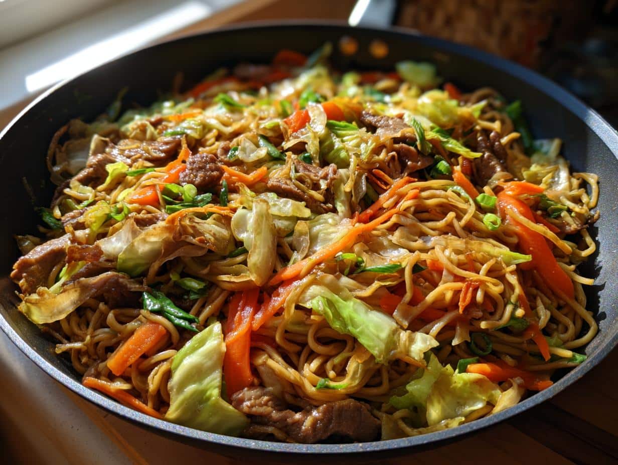 Nouilles sautées yakisoba