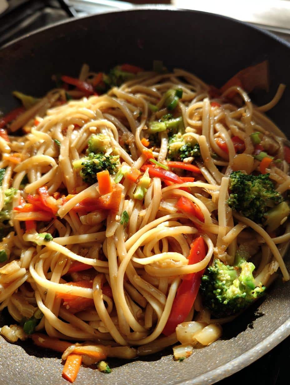 Nouilles udon sautées - detail 1