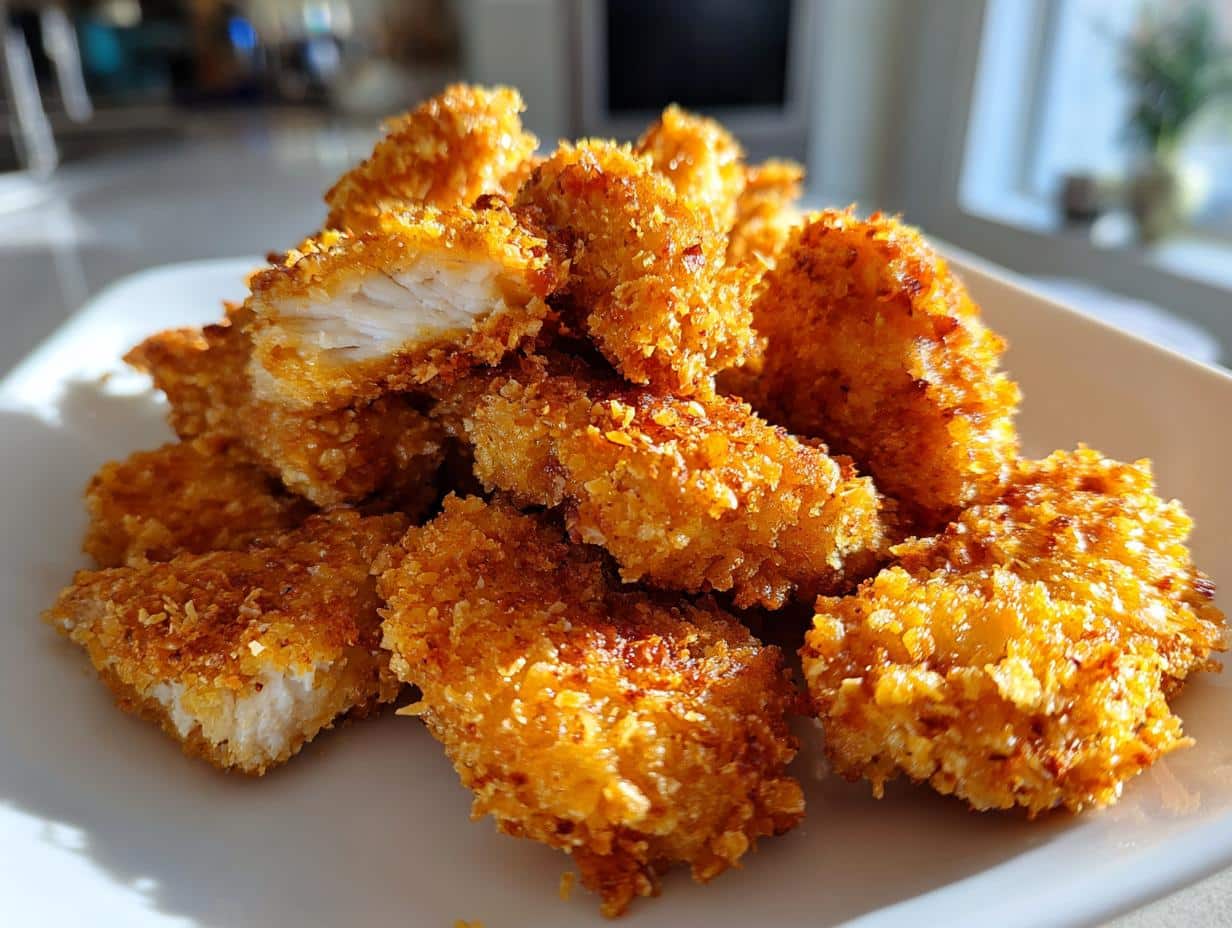 Nuggets de poulet maison