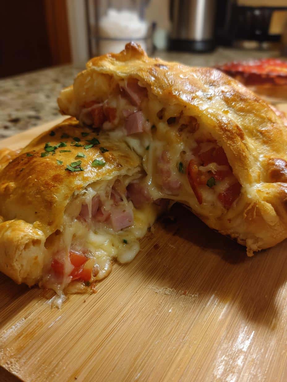 Pizza calzone farcie - detail 1