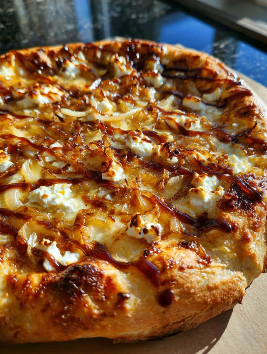 Pizza chèvre-miel - detail 1