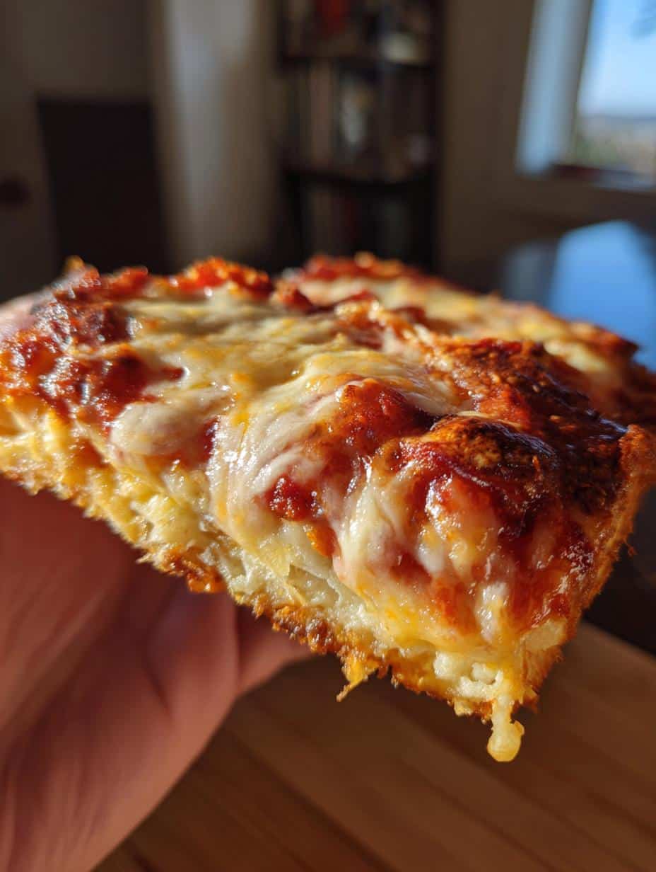 Pizza style Détroit - detail 1