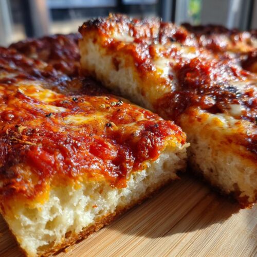 Pizza style Détroit