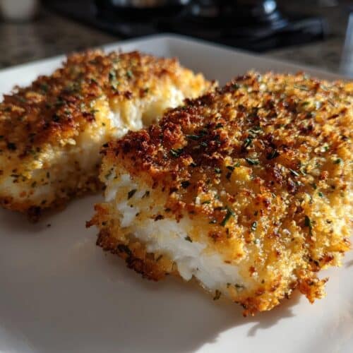 Poisson pané maison