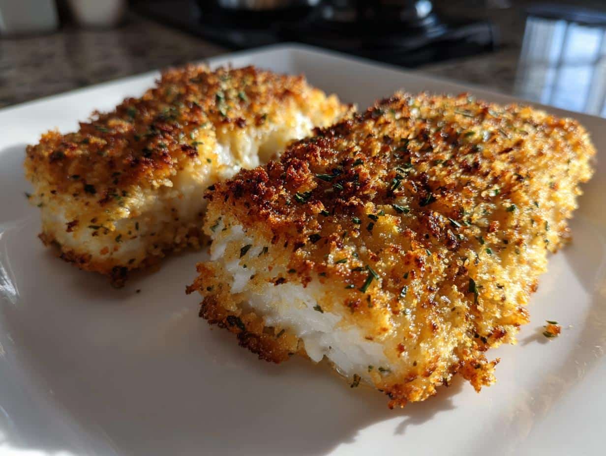 Poisson pané maison