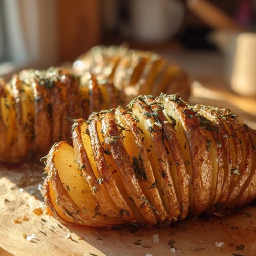 Pommes de terre Hasselback