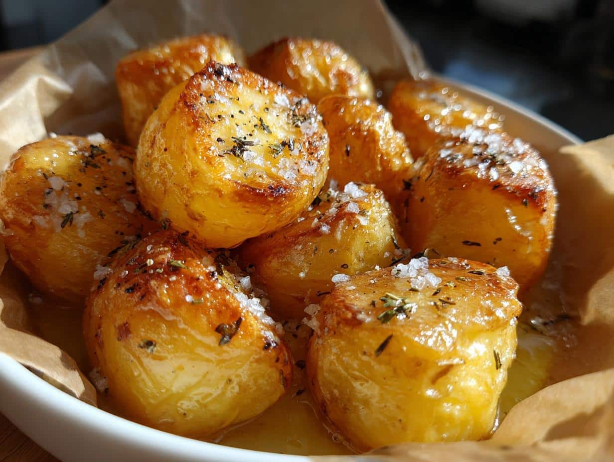 Pommes de terre fondantes