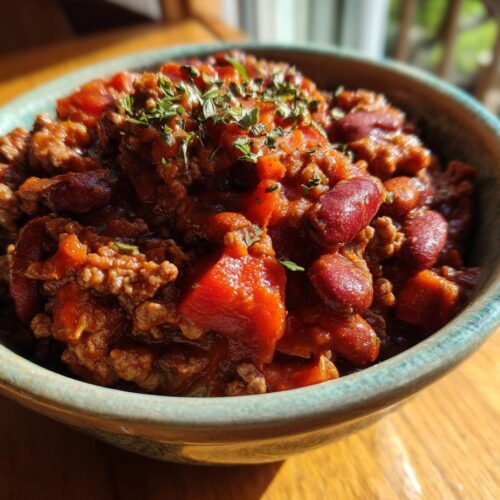 Portions de chili congelables