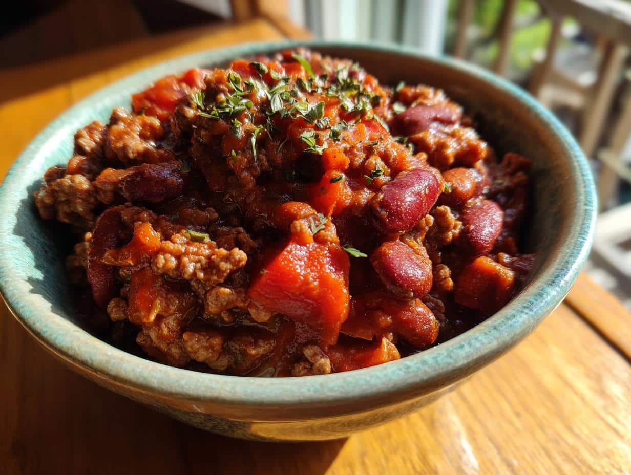 Portions de chili congelables