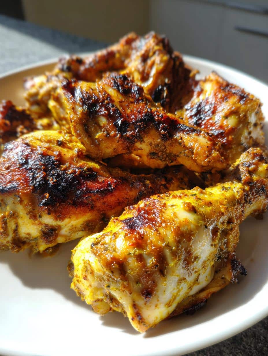 Poulet grillé marinade épices - detail 1