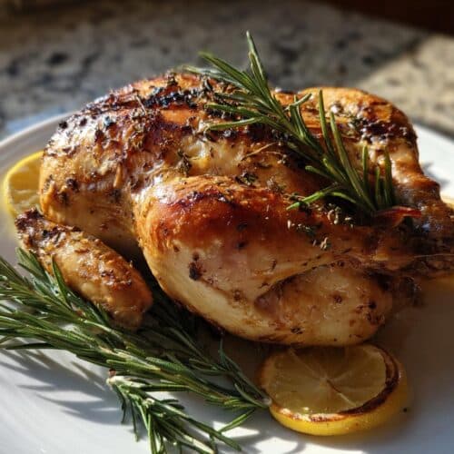 Poulet rôti parfait au citron
