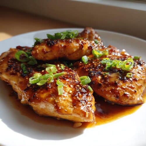 Poulet sauce soja-miel