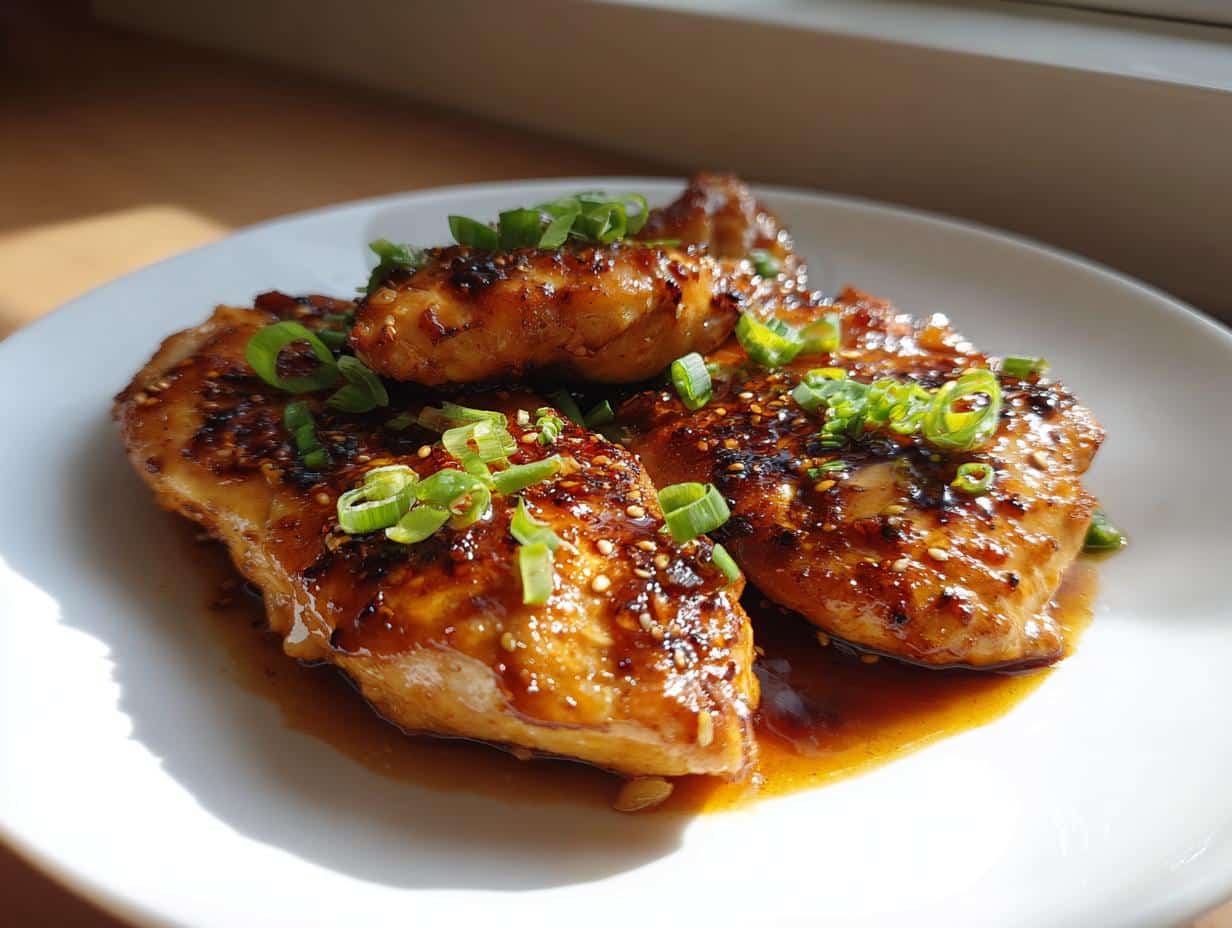 Poulet sauce soja-miel