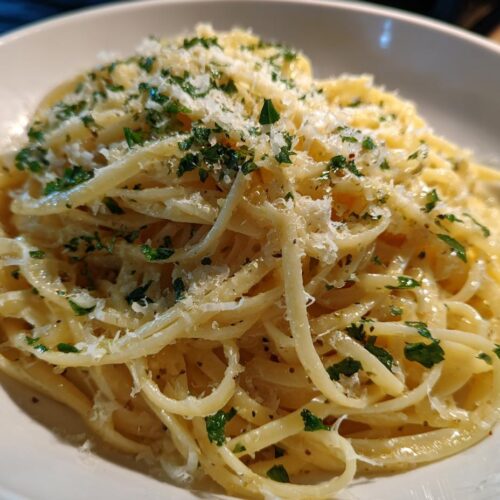 Pâtes au citron ultra-crémeuses