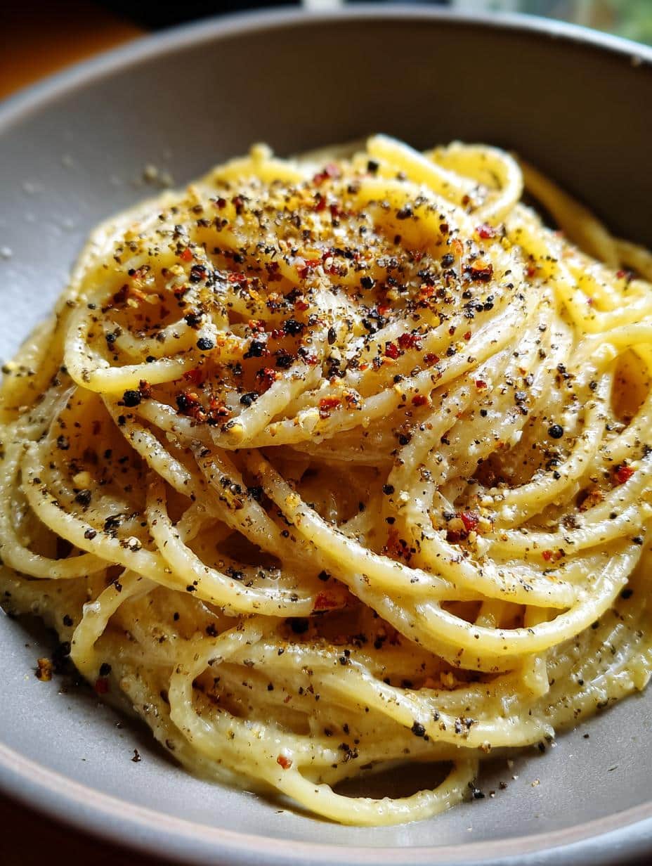 Pâtes cacio e pepe authentiques - detail 1