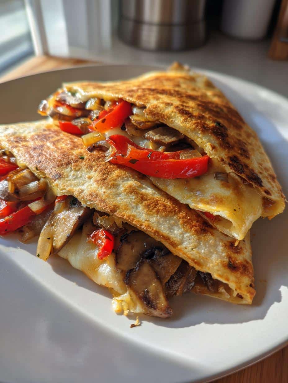 Quesadillas végétariennes épicées - detail 1