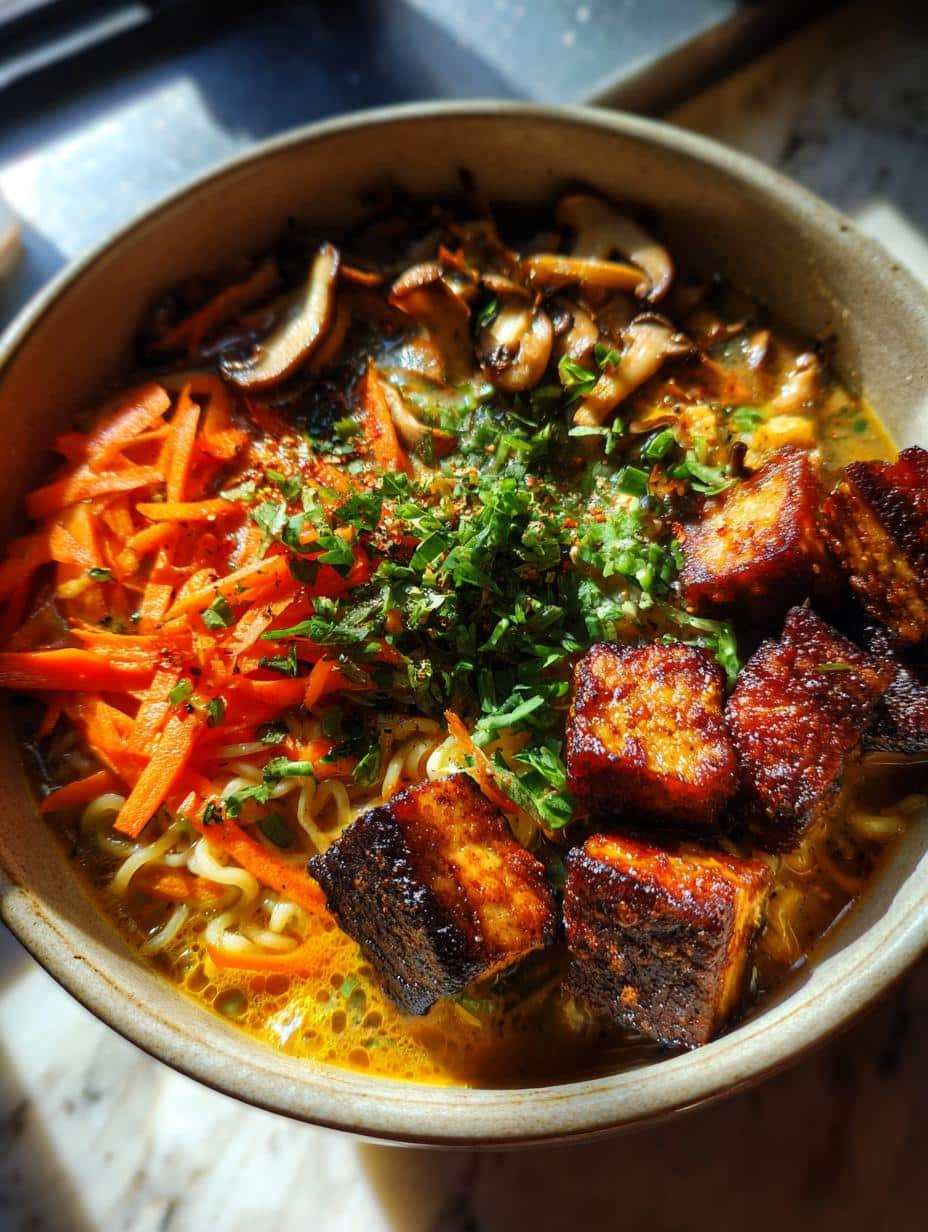 Ramen végétarien fusion - detail 1