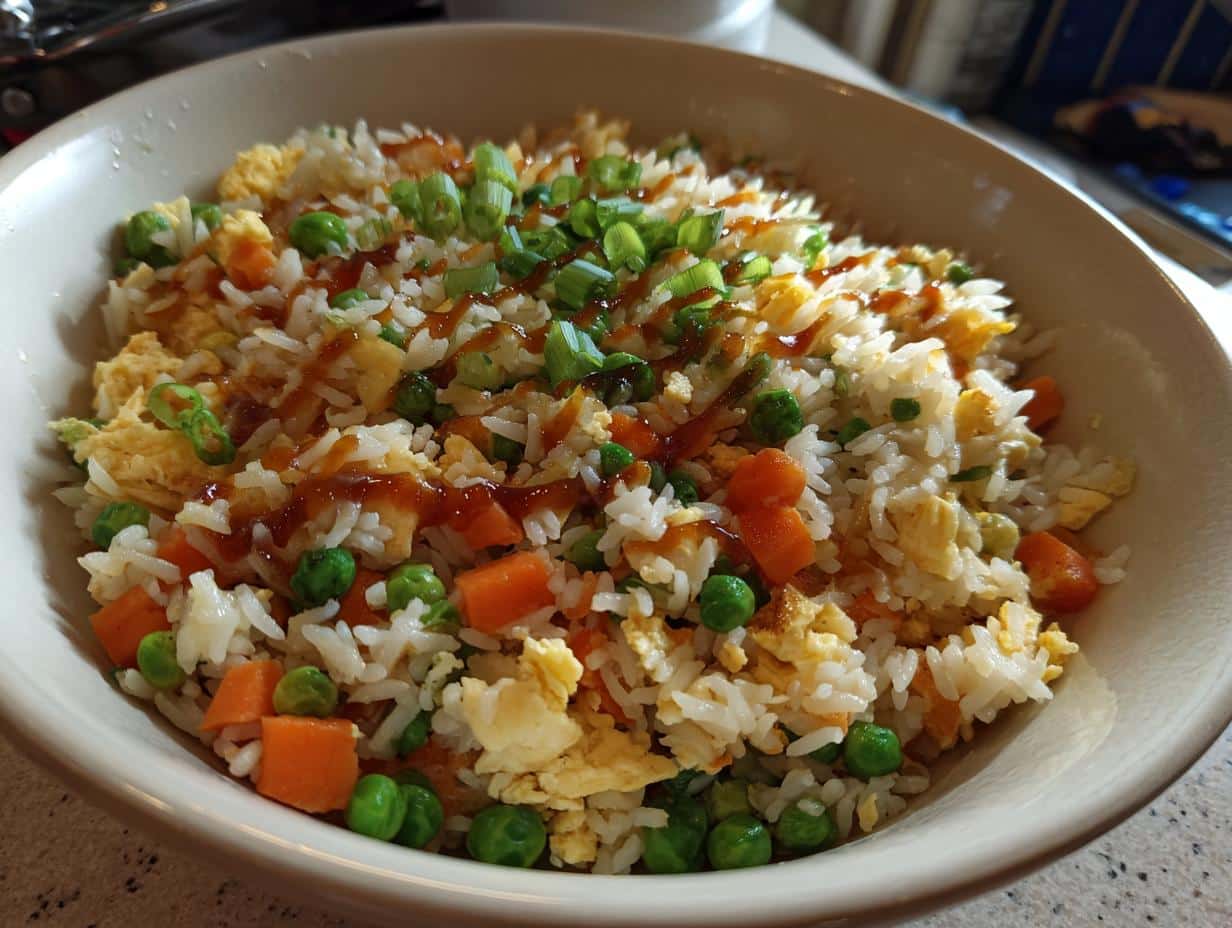 Riz cantonais maison