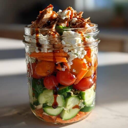 Salades en bocal 5 jours