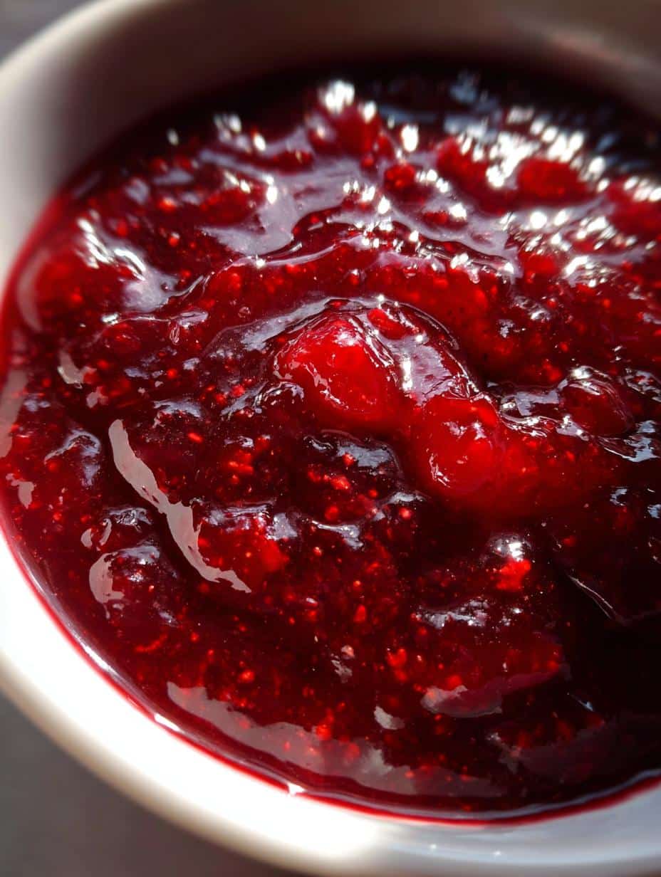 Sauce barbecue aux cerises - detail 1