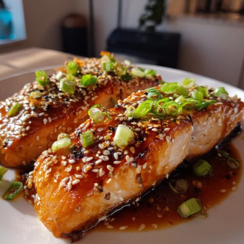 Saumon teriyaki