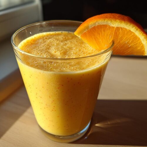Smoothie immunité orange-curcuma
