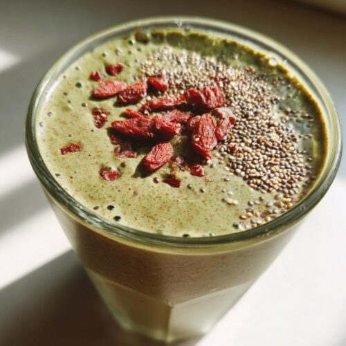 Smoothie protéiné aux baies de goji