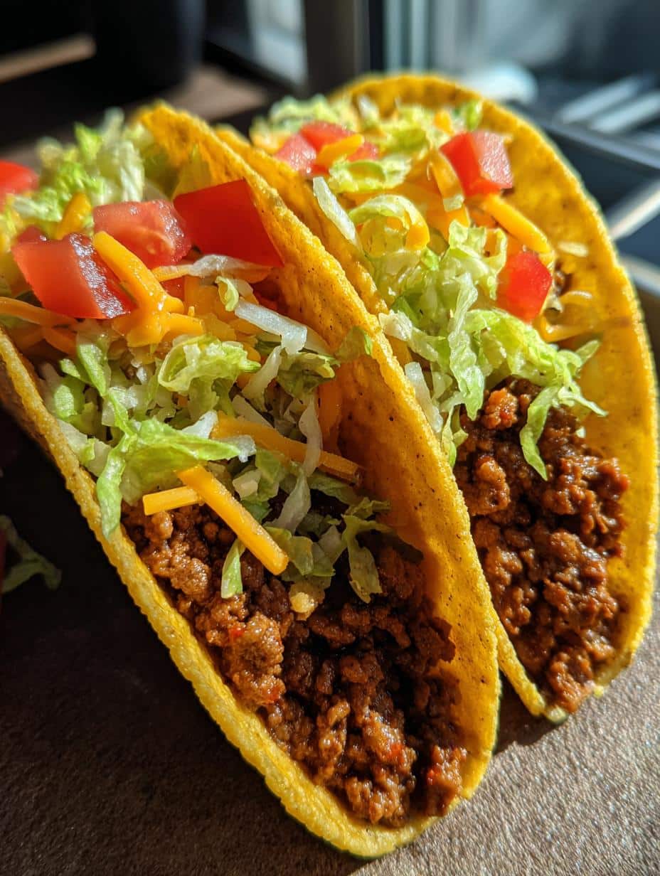 Tacos bœuf haché épicé - detail 1