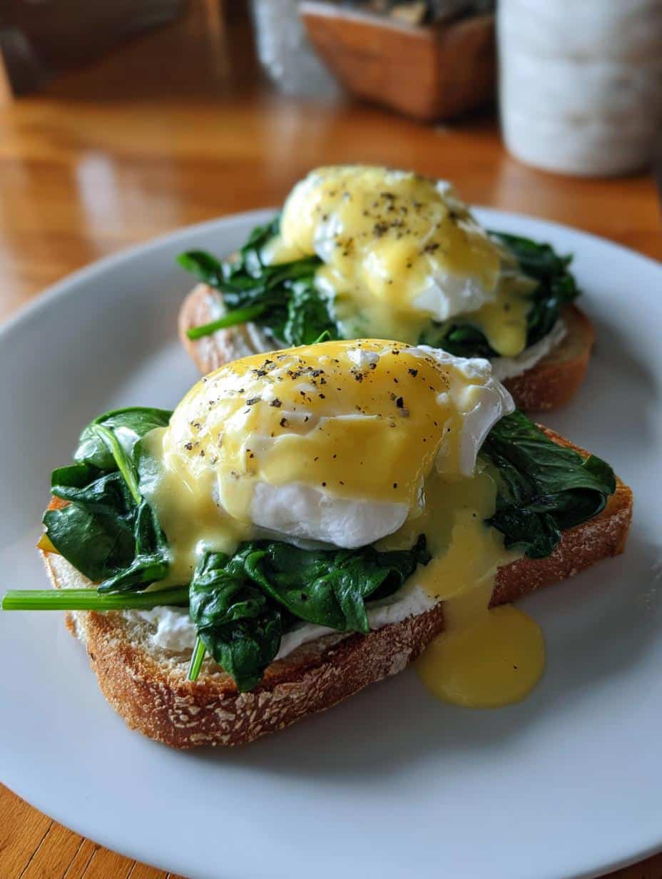 Œufs Bénédicte végétariens - detail 1