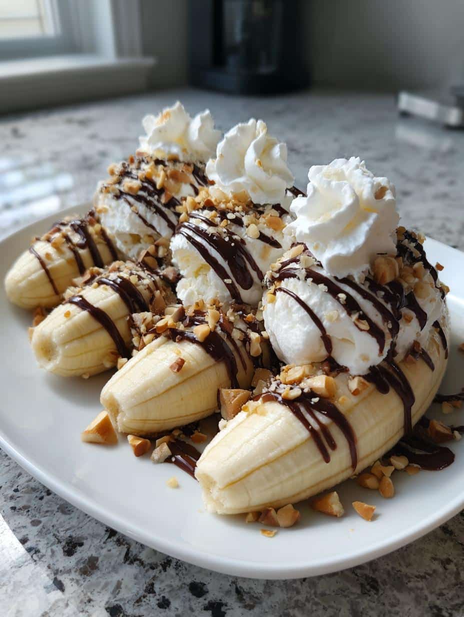 Banana split classique - detail 1