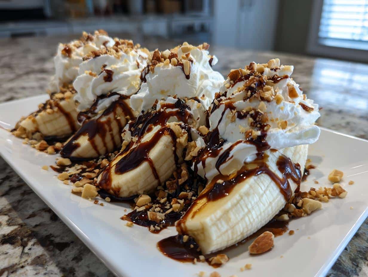 Banana split classique