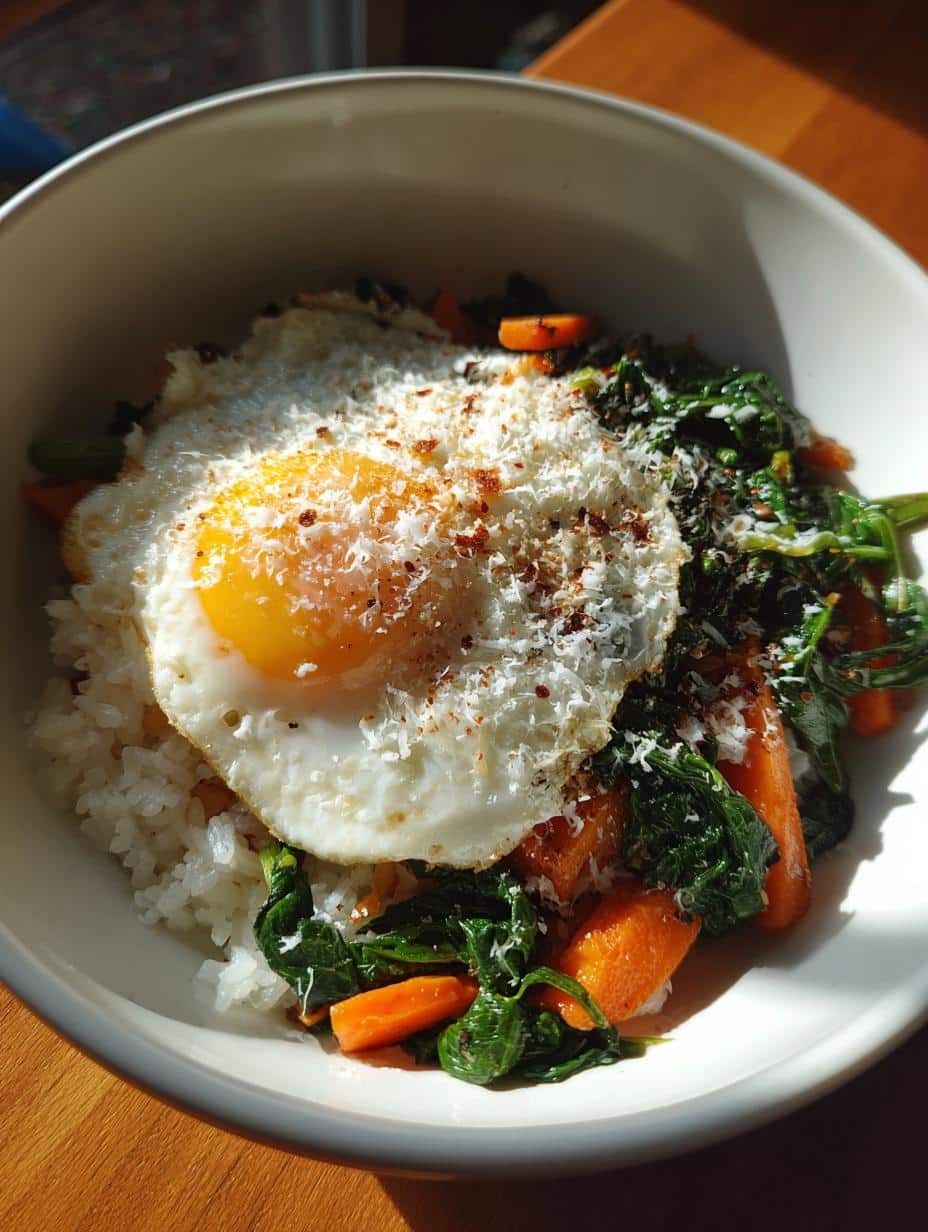 Bol bibimbap à l'italienne - detail 1